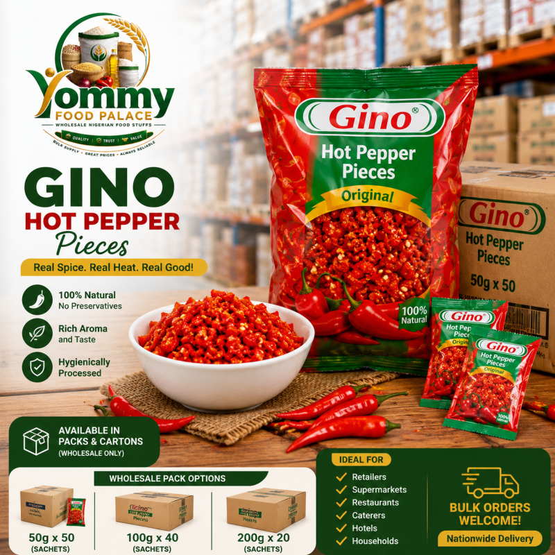 Gino Hot Pepper Pieces